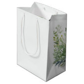 竹の中のパンドラ(葉PANDAS) ミディアムペーパーバッグ (裏面アングル)