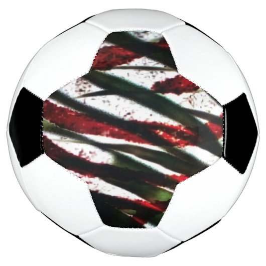 竹の交差点 サッカーボール (回転)