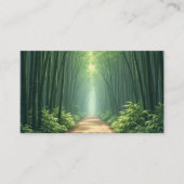 竹の名刺 名刺 (正面)