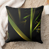 竹の抽象 クッション (ブランケット)