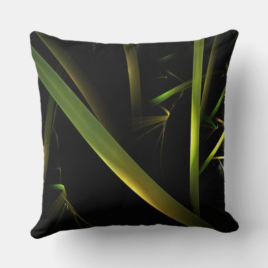 竹の抽象 クッション (裏面)