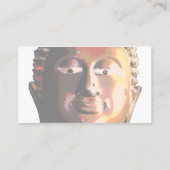 竹の木と禅の漢字の名刺 名刺 (裏面)