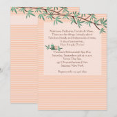 竹の枝スパのご招待 招待状 (正面/裏面)