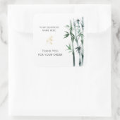 竹の注文をありがとう スクエアシール (バッグ)