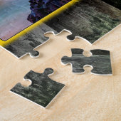 竹の背景のマウイグラフィックス ジグソーパズル (側面)