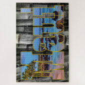 竹の背景のマウイグラフィックス ジグソーパズル (縦)