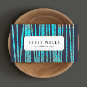 竹の茎の健康と健康 名刺