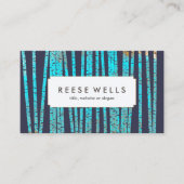 竹の茎の健康と健康 名刺 (正面)