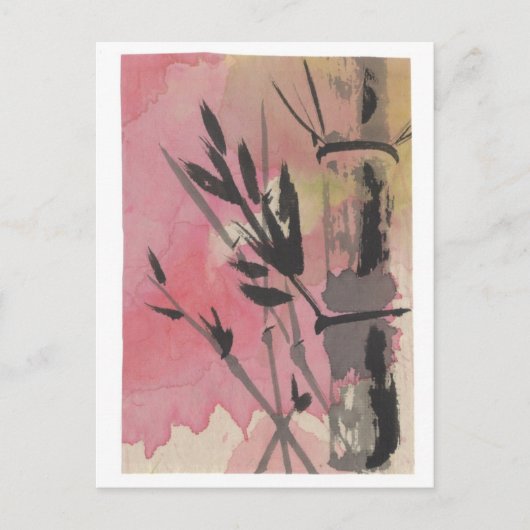 竹はがき ポストカード (正面)