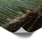 竹を抜ける道:京都 ポスター (角)