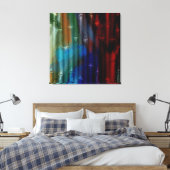 竹アクリル絵画ズ キャンバスプリント (インサイチュ (寝室))