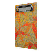 竹アート自然ヴィンテージプリントオレンジ ミニクリップボード (アングル2)