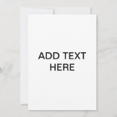 竹イラストレーション招待状 招待状 (裏面)