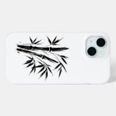 竹インクイラストレーション – 禅デザインオン Case-Mate iPhoneケース (裏面 (横))