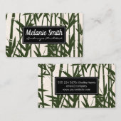 竹エレガント造園 名刺 (正面/裏面)