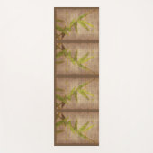 竹オン羊皮紙紙ヨガマット ヨガマット (正面)