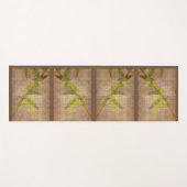 竹オン羊皮紙紙ヨガマット ヨガマット (正面(横))