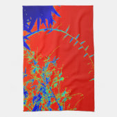 竹カラフル波 キッチンタオル (縦)