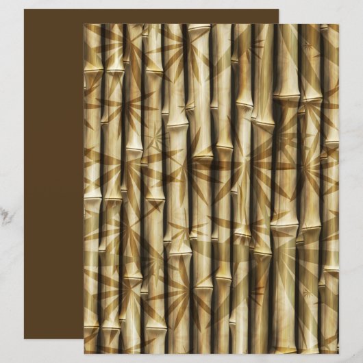 竹スクラップブック22背景紙 (正面/裏面)