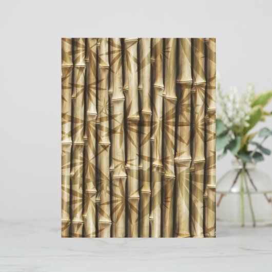 竹スクラップブック22背景紙 (スタンド正面)