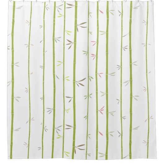 竹スタイル シャワーカーテン (正面)