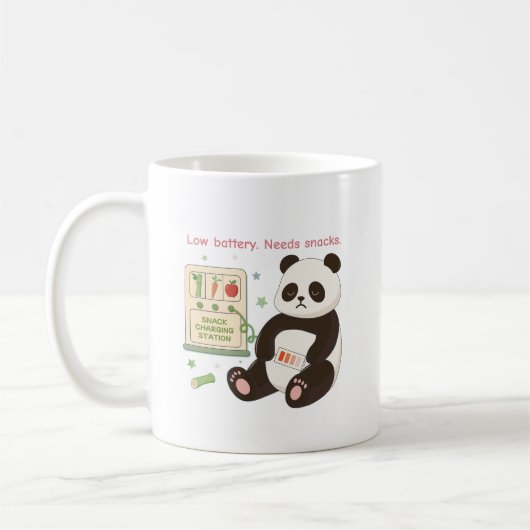 竹スナックでリフレッシュ コーヒーマグカップ (左)
