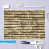 竹デコページ22背景ティッシュペーパー 薄葉紙 (クラフト)