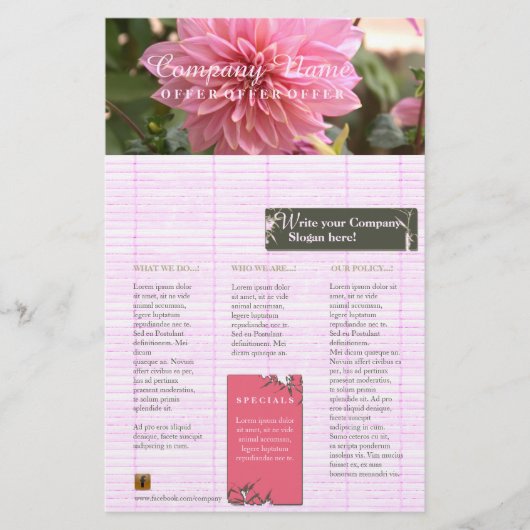 竹バラ – フライヤー (正面)