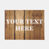 竹パーソナライズされた材の模様 ドアマット (正面)