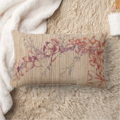 竹フェイクオリジナルアートヨガマット ランバークッション (ブランケット)