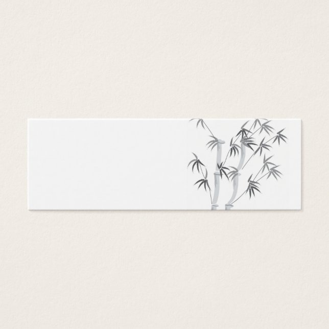 竹プロファイルカード (正面)