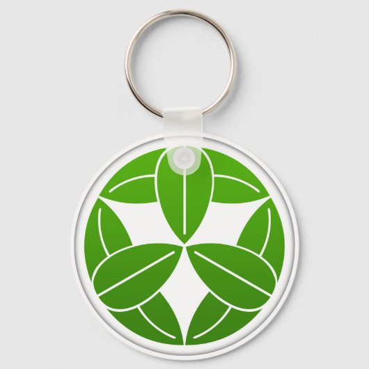 竹中氏家門 キーホルダー (正面)