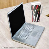 竹交差 カフェラテマグ