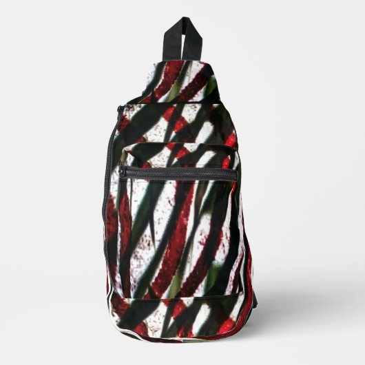 竹交差 スリングバッグ (正面)