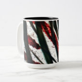 竹交差 ツートーンマグカップ (正面左)