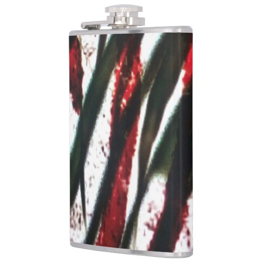 竹交差 フラスク (左)