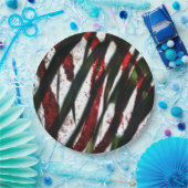 竹交差 ペーパープレート (パーティー)