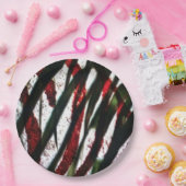 竹交差 ペーパープレート (パーティー)