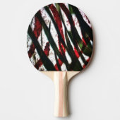 竹交差 卓球ラケット (正面)