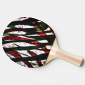 竹交差 卓球ラケット (横)