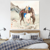 竹内栖鳳：富士ūの星芳成芳Pl.06 (1894) キャンバスプリント (インサイチュ (寝室))