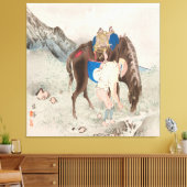 竹内栖鳳：富士ūの星芳成芳Pl.06 (1894) キャンバスプリント (インサイチュ (リビング))