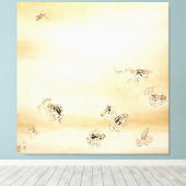 竹内製法雨素晴らしの日 キャンバスプリント (インサイチュ (ウッドフロア))