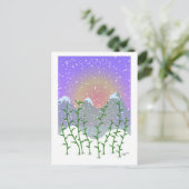 竹冬葉書 ポストカード (スタンド正面)