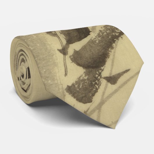 竹北斎日本のファインアート ネクタイ (ロール)