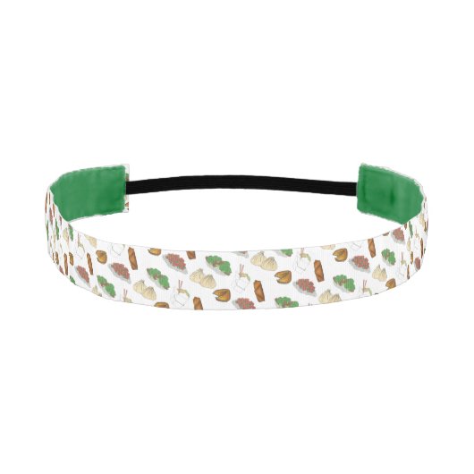 竹取中国のレストランテイクアウト料理店 アスレチックヘッドバンド (正面)