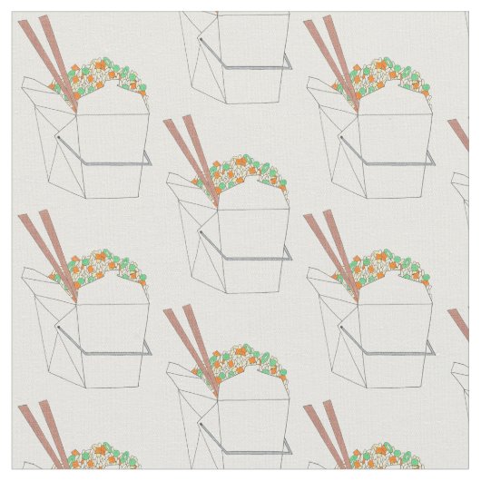 竹取中国のレストランテイクアウト料理店 ファブリック (クローズアップ)