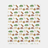 竹取中国のレストランテイクアウト料理店 フリースブランケット (正面)