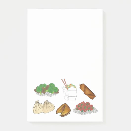 竹取中国のレストランテイクアウト料理店 ポストイット (正面)