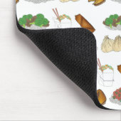 竹取中国のレストランテイクアウト料理店 マウスパッド (コーナー)